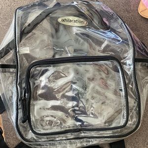 Clear backpack